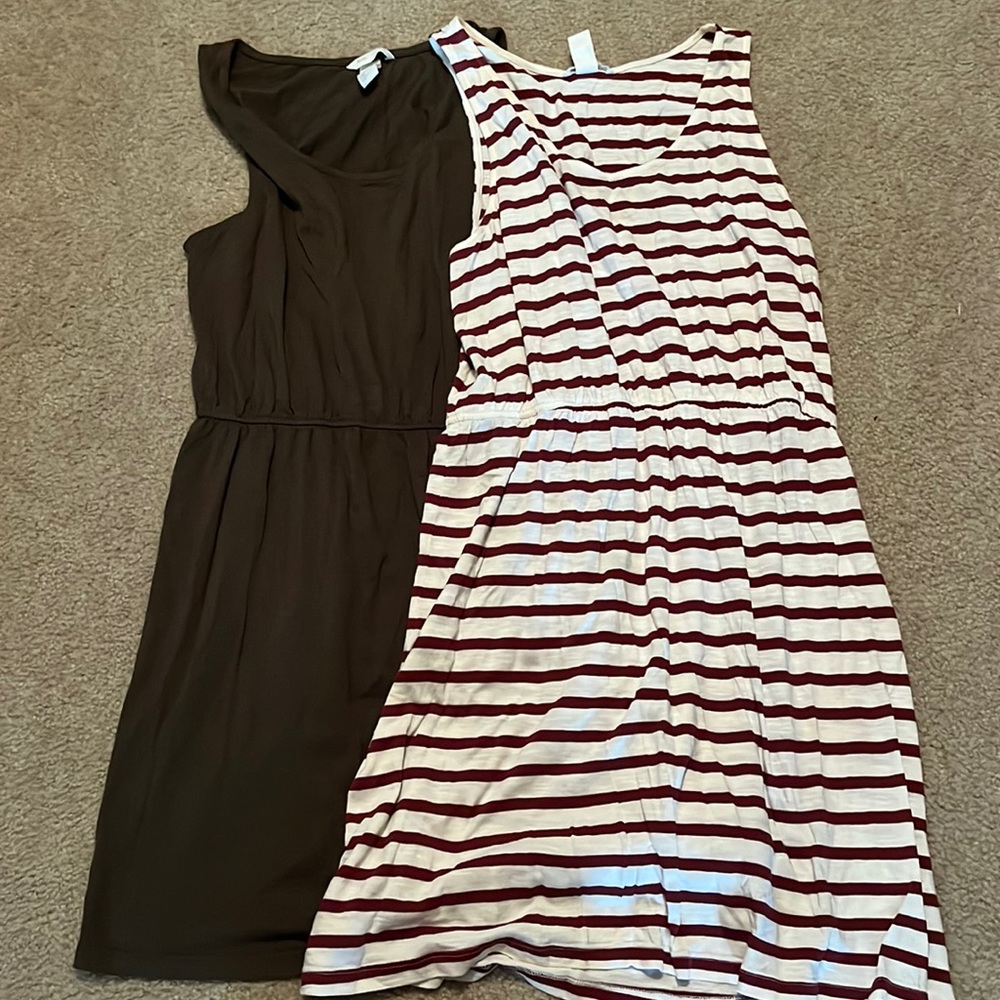 Two h&m basic cotton dresses perfect for this heat wave!